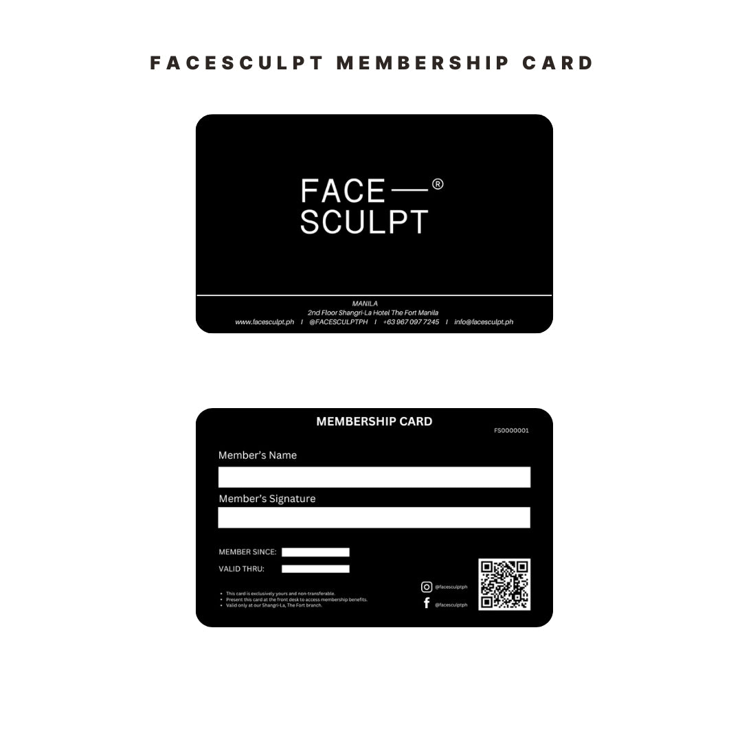 Face Sculpt Membership Card